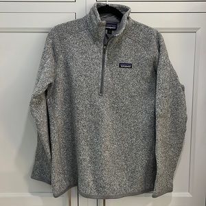 EUC Patagonia Better Sweater 1/4 zip size L